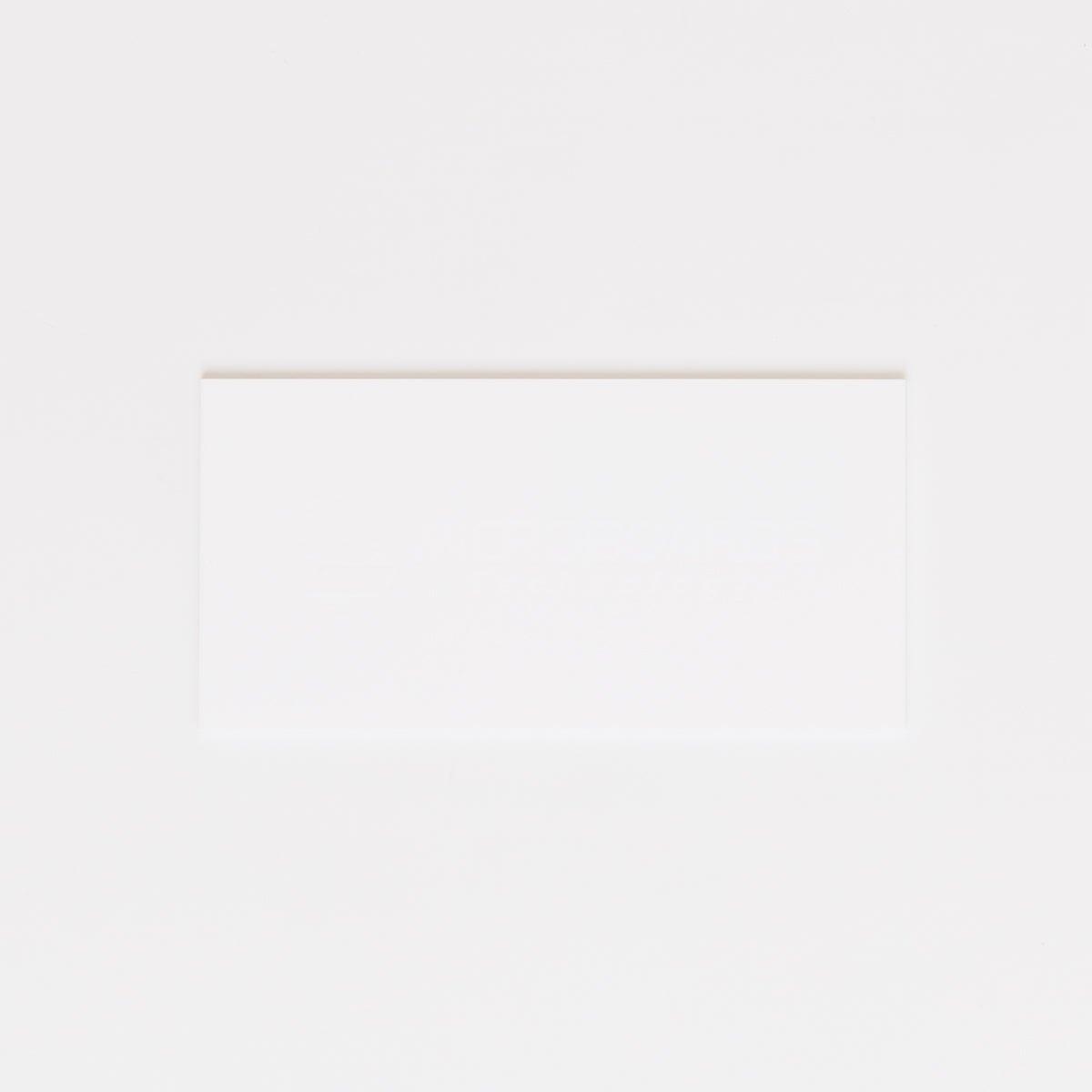 アクリル板（キャスト） 2mm厚 白（レーザー加工用材料） – FLUX Japan