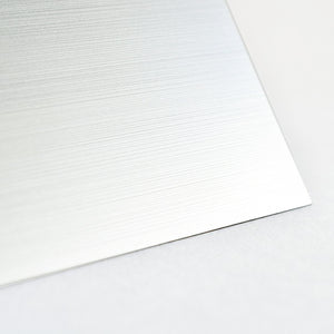 [47] 二層板 0.5mm厚 フレキシブラス 銀／黒