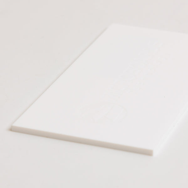 アクリル板（キャスト） 2mm厚 白（レーザー加工用材料） – FLUX-Japan