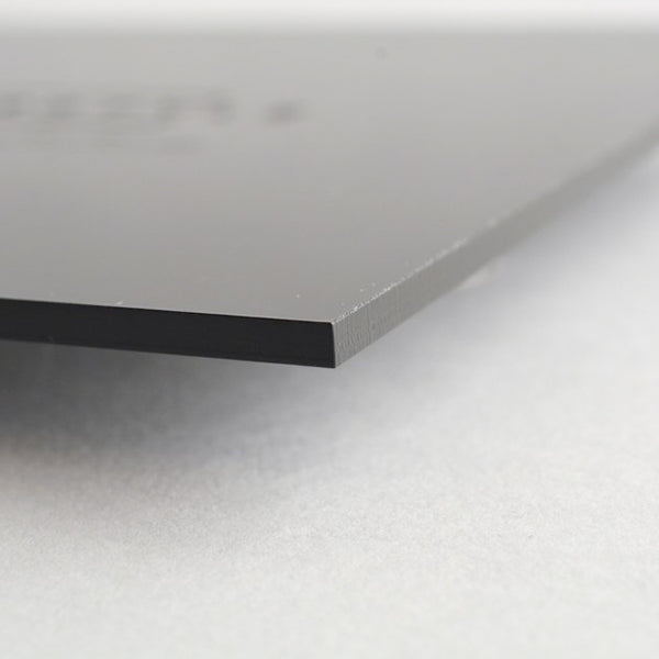 アクリル板（キャスト） 3mm厚 黒（レーザー加工用材料） – FLUX-Japan