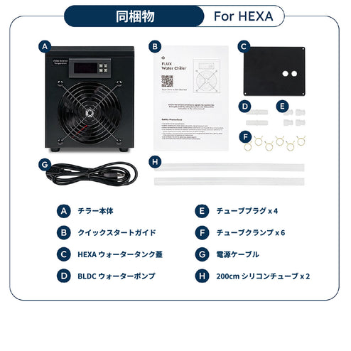 チラー(冷却水循環装置) - レーザー加工機 HEXA用